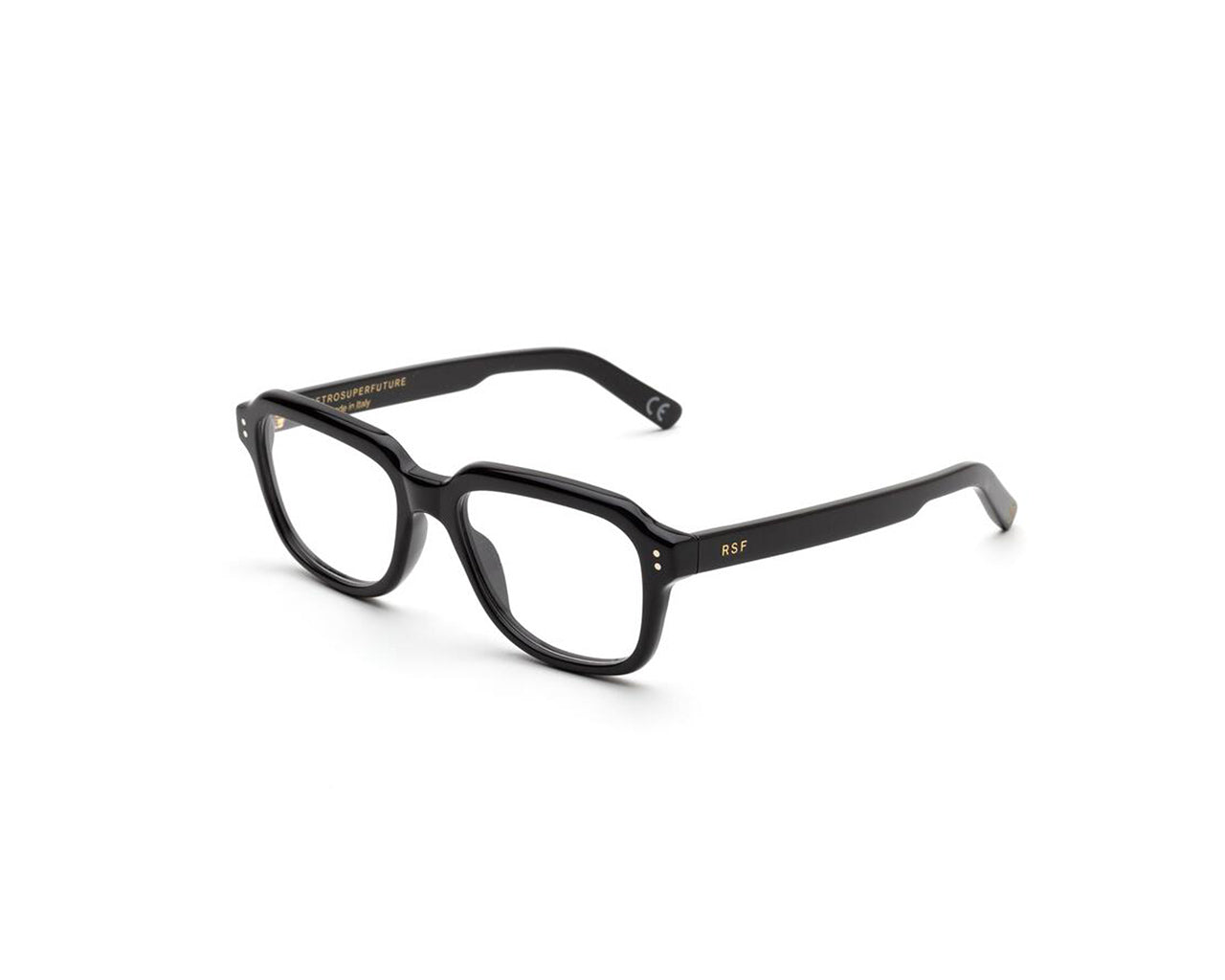 8059026109718 - Unisex Y48 Lazarus optical black Rahmen von BRILLEN Acetat Schwarz  Quadratisch