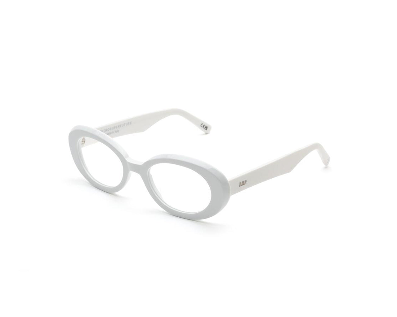 8059026109817 - Unisex GF2 Nummer 109 Weiß Rahmen von BRILLEN Acetat Weiß  Kreisel