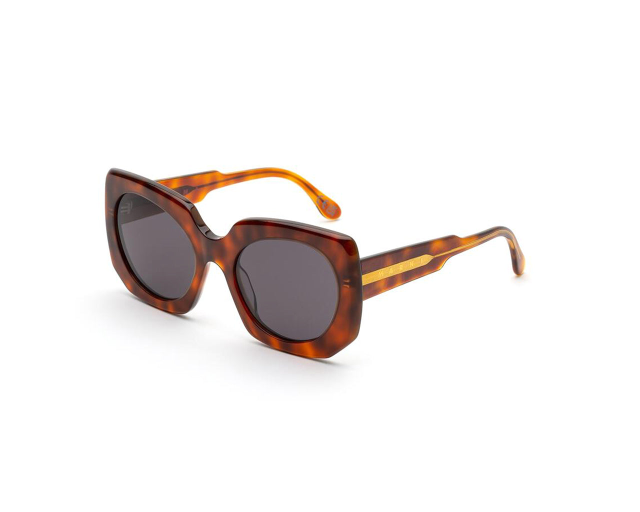 8059026110196 - Unisex Jellyfish Lake Blonde Havana BZU Gläser SONNENBRILLEN Acetat Havanna Grau Quadratisch Normal