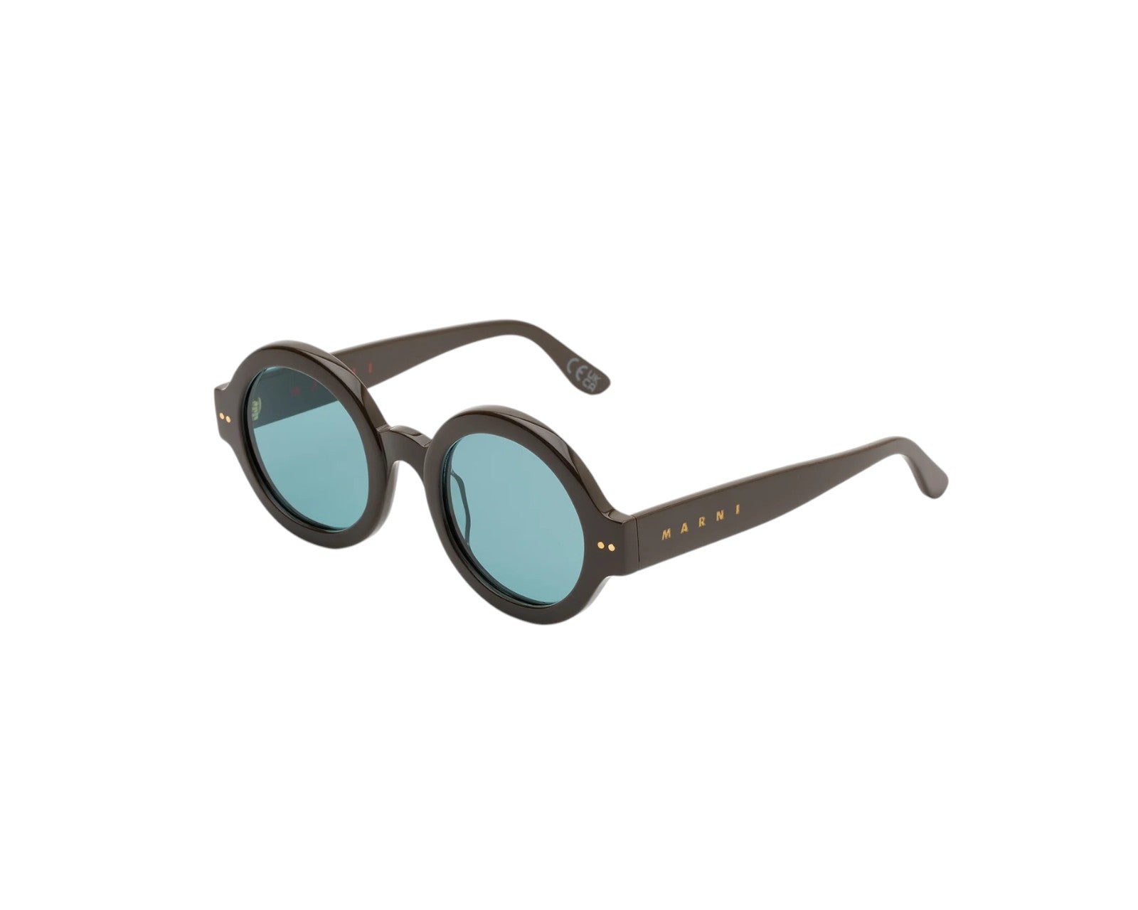 8059026110295 - Unisex Nakagin Tower Clouds VJ0 Gläser SONNENBRILLEN Acetat Schwarz Hellblau Rund Normal