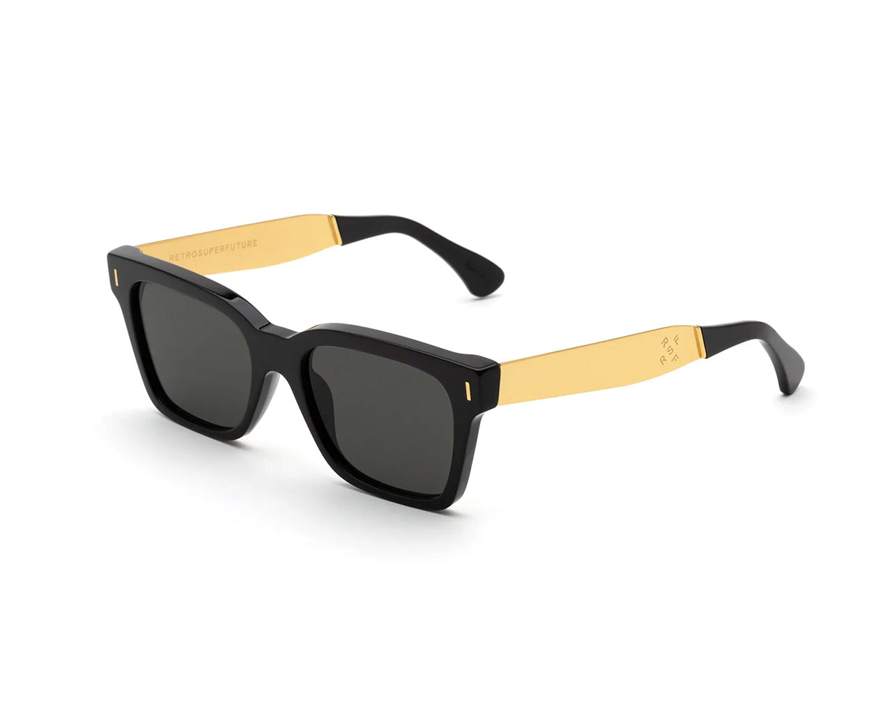 8059026110721 - Unisex X77 AMERICA FRANCIS BLACK Gläser SONNENBRILLEN Acetat Schwarz Grau Quadratisch Normal