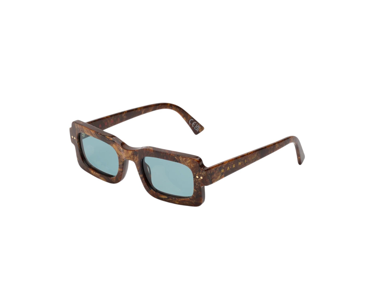 8059026111520 - Unisex Lake Vostok Radica CQ0 Gläser SONNENBRILLEN Acetat Braun Hellblau Quadratisch Normal