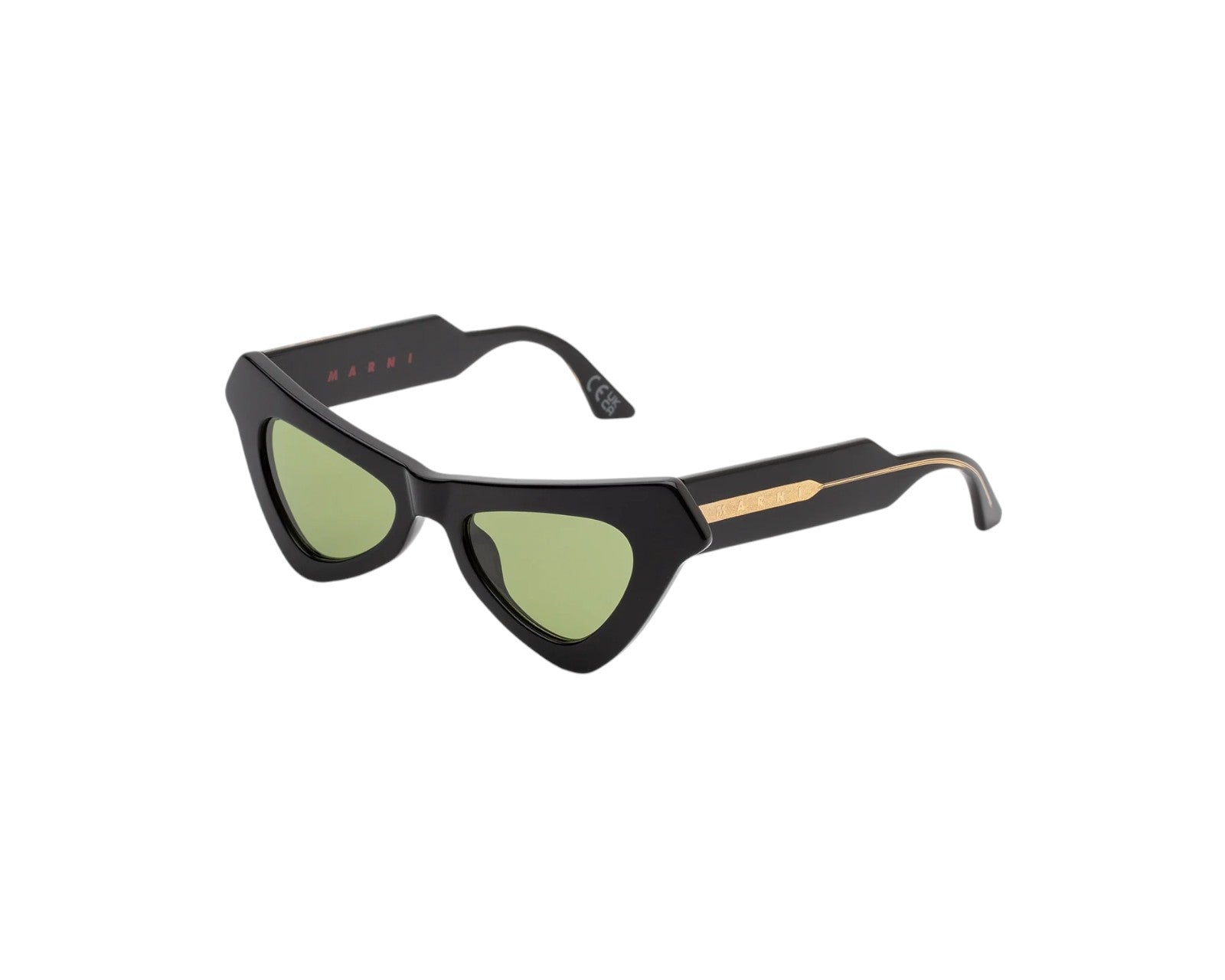 8059026111551 - Unisex Fairy Pools Forest TYJ Gläser SONNENBRILLEN Acetat Schwarz Grün Cat Eye Normal