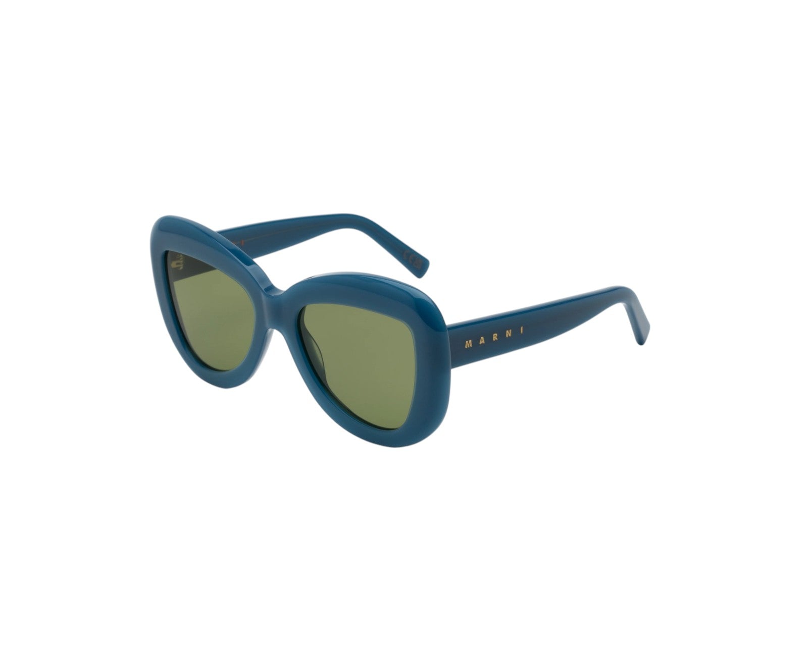 8059026111582 - Unisex Elephant Island Blue ZYN Gläser SONNENBRILLEN Acetat Blau Grün Schmetterling Normal