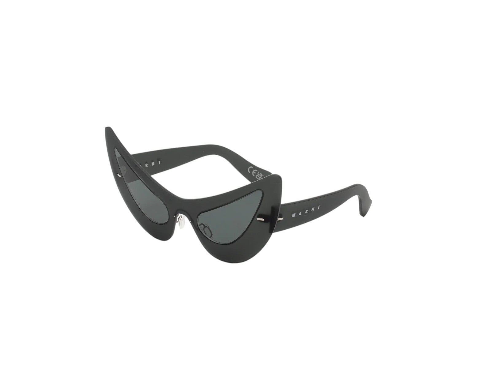 8059026112275 - Unisex Char Dham Black GRD Gläser SONNENBRILLEN Acetat Schwarz Grau Geometrisch Normal