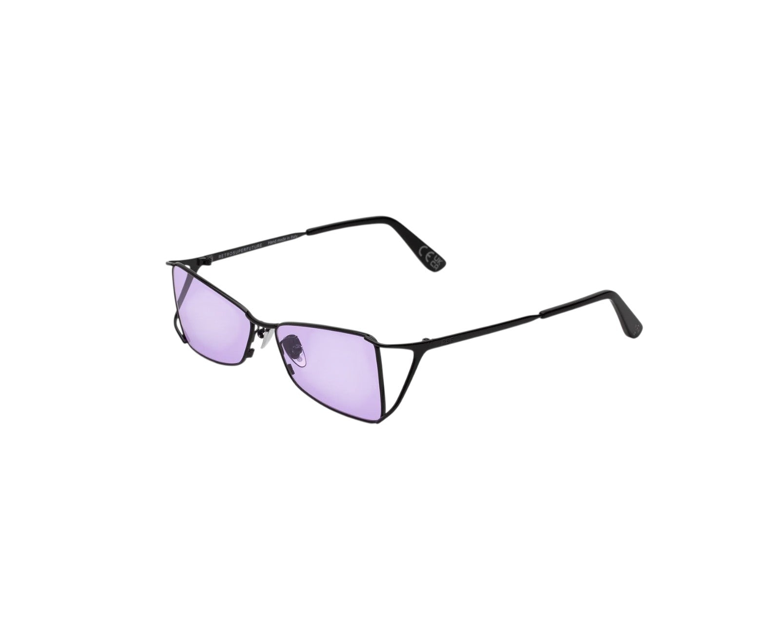 8059026116082 - Unisex XQ0 Anaki Purple Sonnenbrillen Metall Schwarz Violett Quadratisch Normal 8059026116082 - Unisex XQ0 Anaki Purple Sonnenbrillen Metall Schwarz Violett Quadratisch Normal