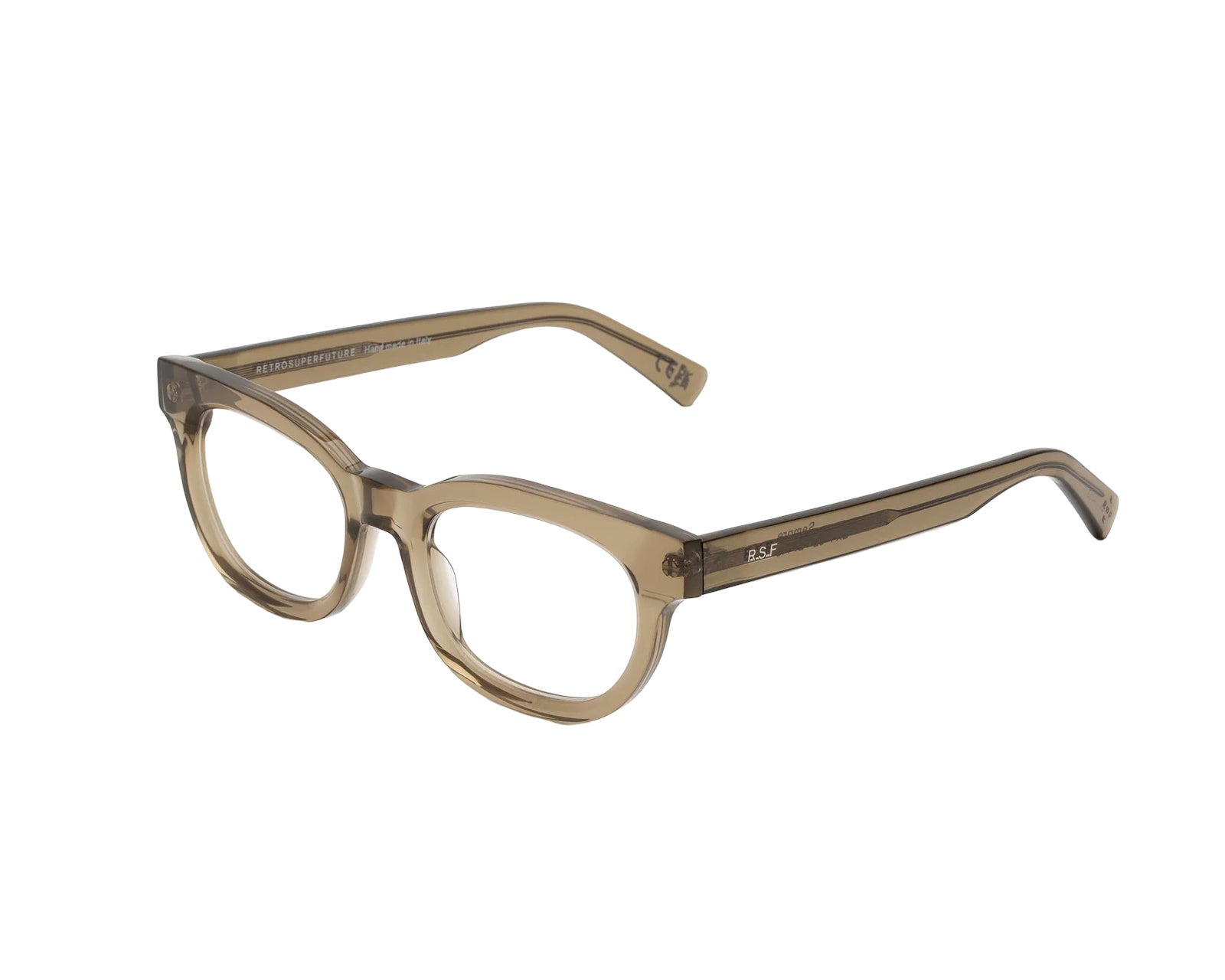 8059026116167 - Unisex ZX4 Sempre optical Regole Optische Fassungen Acetat Grau  Rund