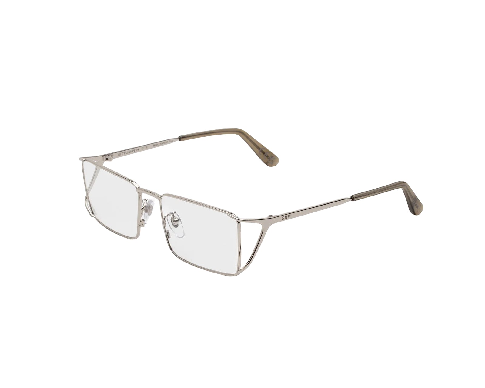 8059026116358 - Unisex 8C6 Numero 115 Argento Optische Fassungen Metall Silber  Quadratisch