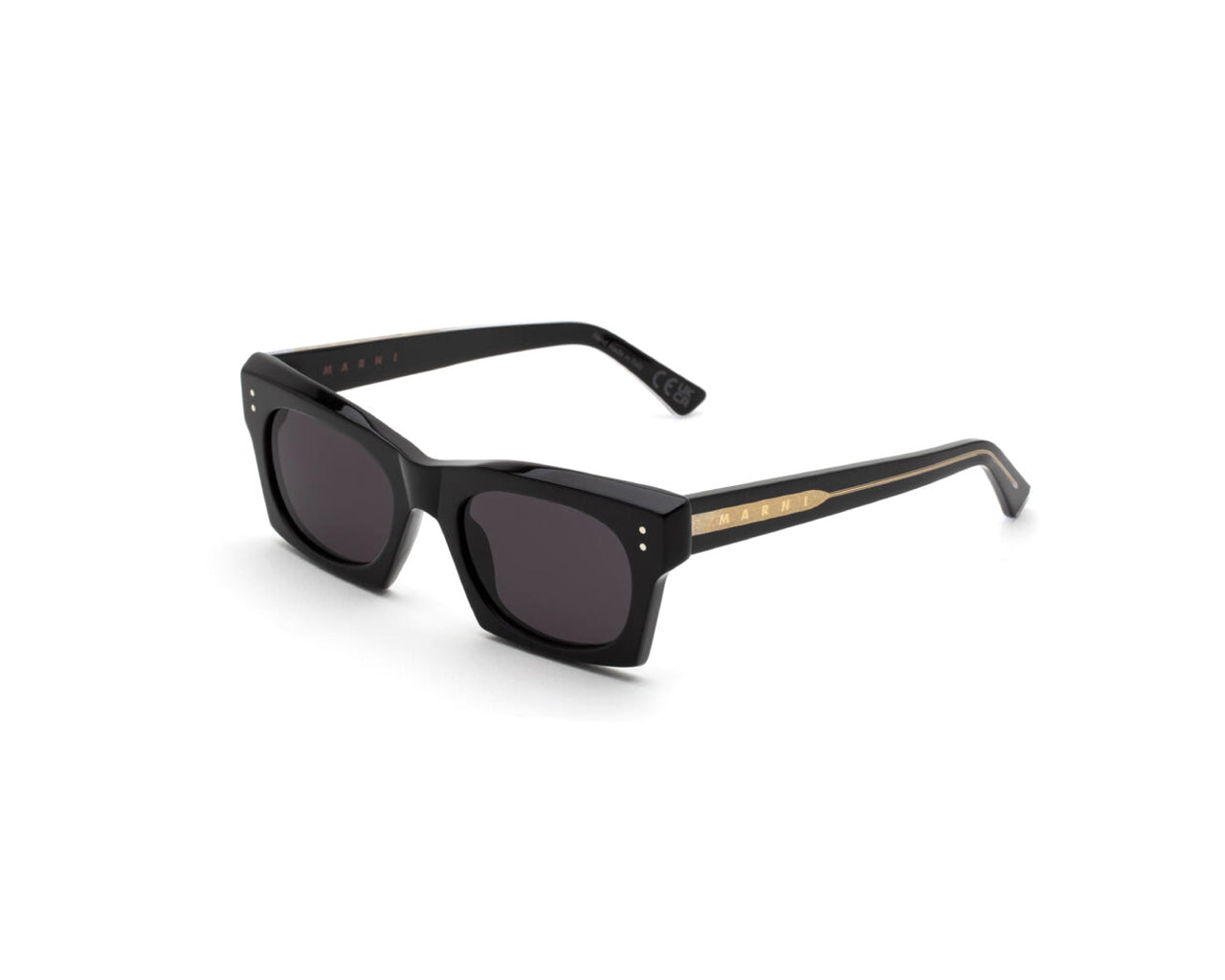 8059026116754 - Unisex Edku Black 4LY Gläser SONNENBRILLEN Acetat Schwarz Schwarz Quadratisch Normal