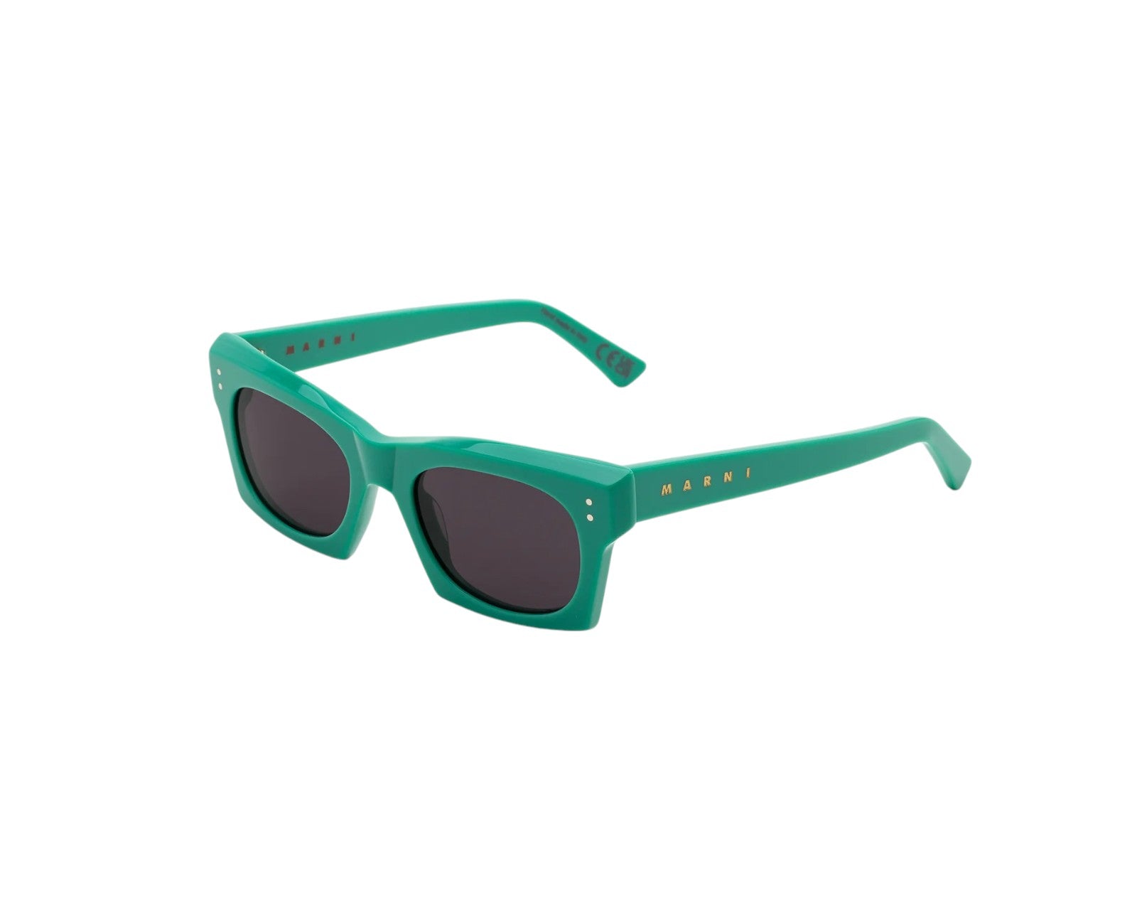 8059026116778 - Unisex Edku Celadon TS0 Gläser SONNENBRILLEN Acetat Grün Schwarz Quadratisch Normal