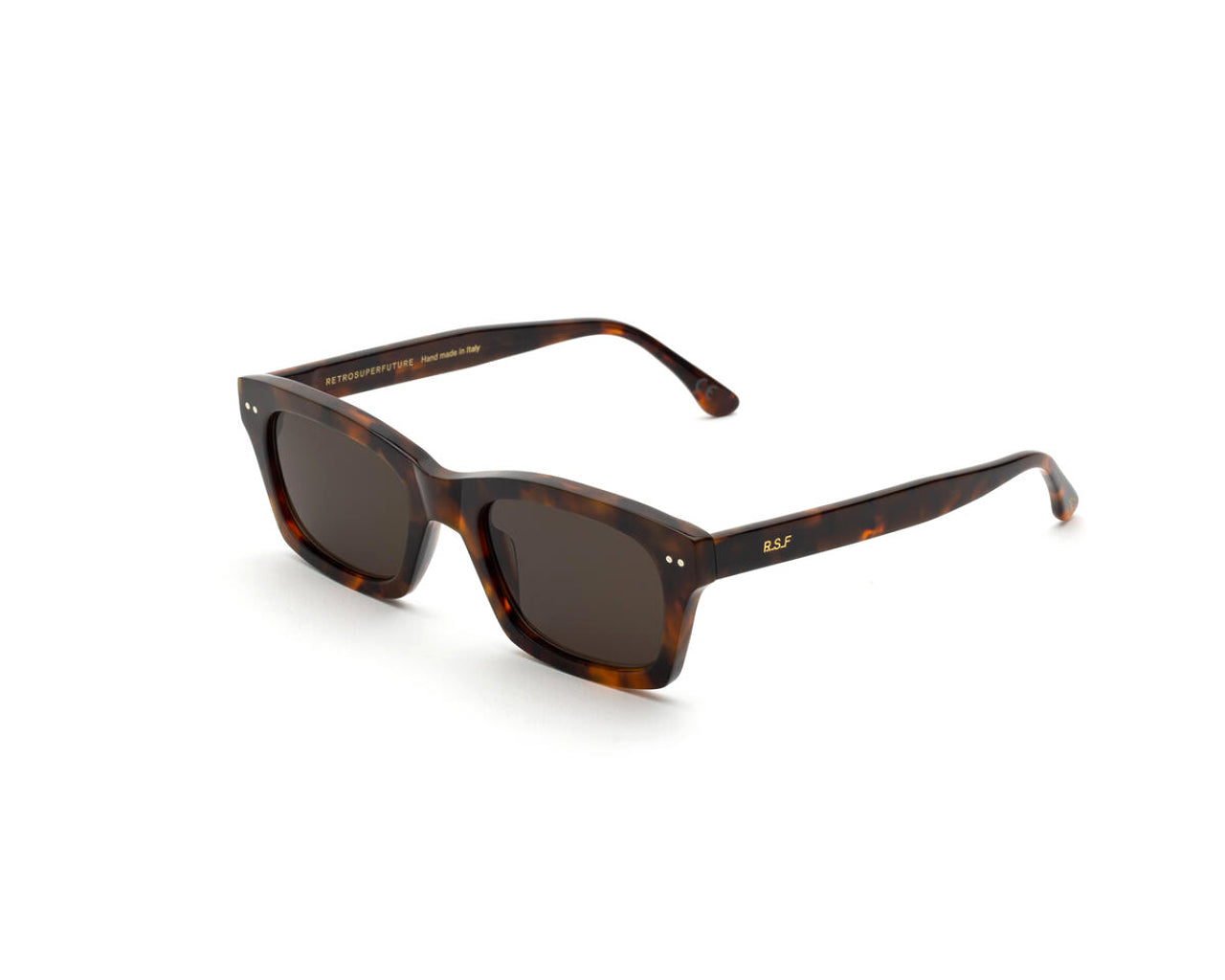 8059026120003 - Unisex T0G Affari Classic havana Gläser SONNENBRILLEN Acetat Havanna Schwarz Quadratisch Normal