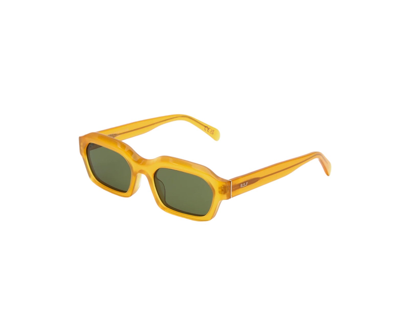 8059026120140 - Unisex VF0 Boletus Sereno Gläser SONNENBRILLEN Acetat Gelb  Quadratisch Normal