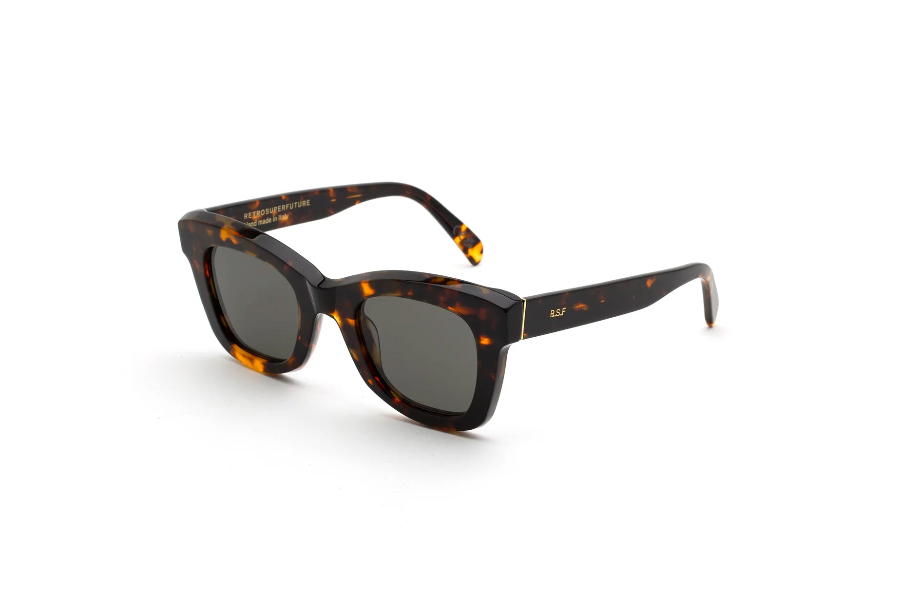 8059026120164 - Unisex DLC Altura Burnt havana Gläser SONNENBRILLEN Acetat Havanna Schwarz Quadratisch Normal