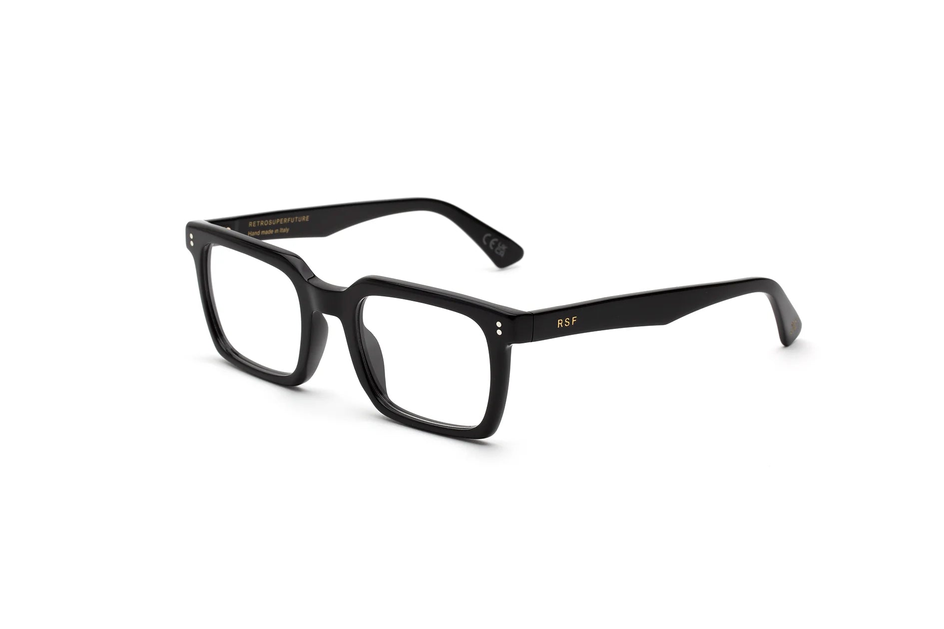 8059026120652 - Unisex 8JD Jahrhundert optisches Schwarz Rahmen von BRILLEN Acetat Schwarz  Hocken