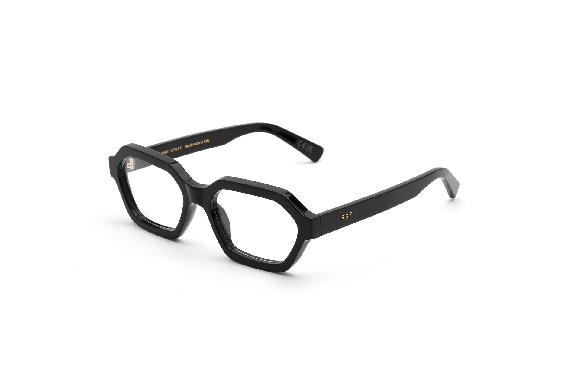 8059026120669 - Unisex BRS Pooch Optical Black Rahmen von BRILLEN Acetat Schwarz  Geometrisch