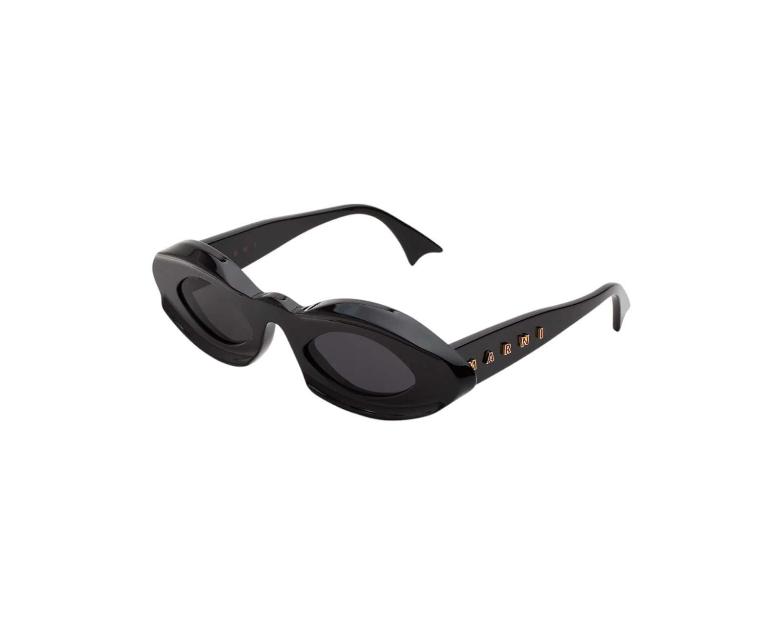 8059026121161 - Unisex Dark Doodad Black OPA Gläser SONNENBRILLEN Acetat Schwarz Grau Geometrisch Normal