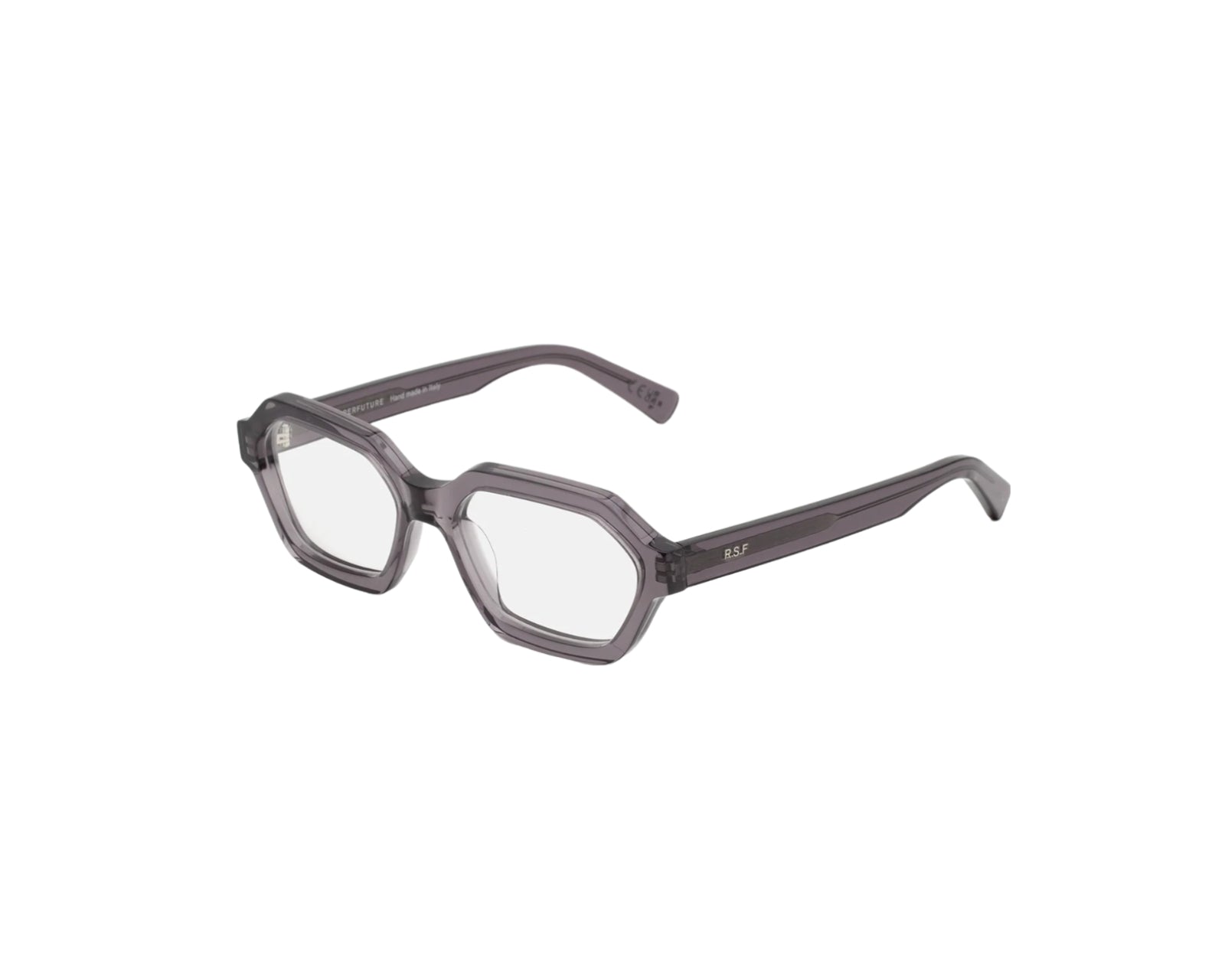 8059026121345 - Unisex TQ2 Pooch optical Nebbia Rahmen von BRILLEN Acetat Grau  Geometrisch Normal