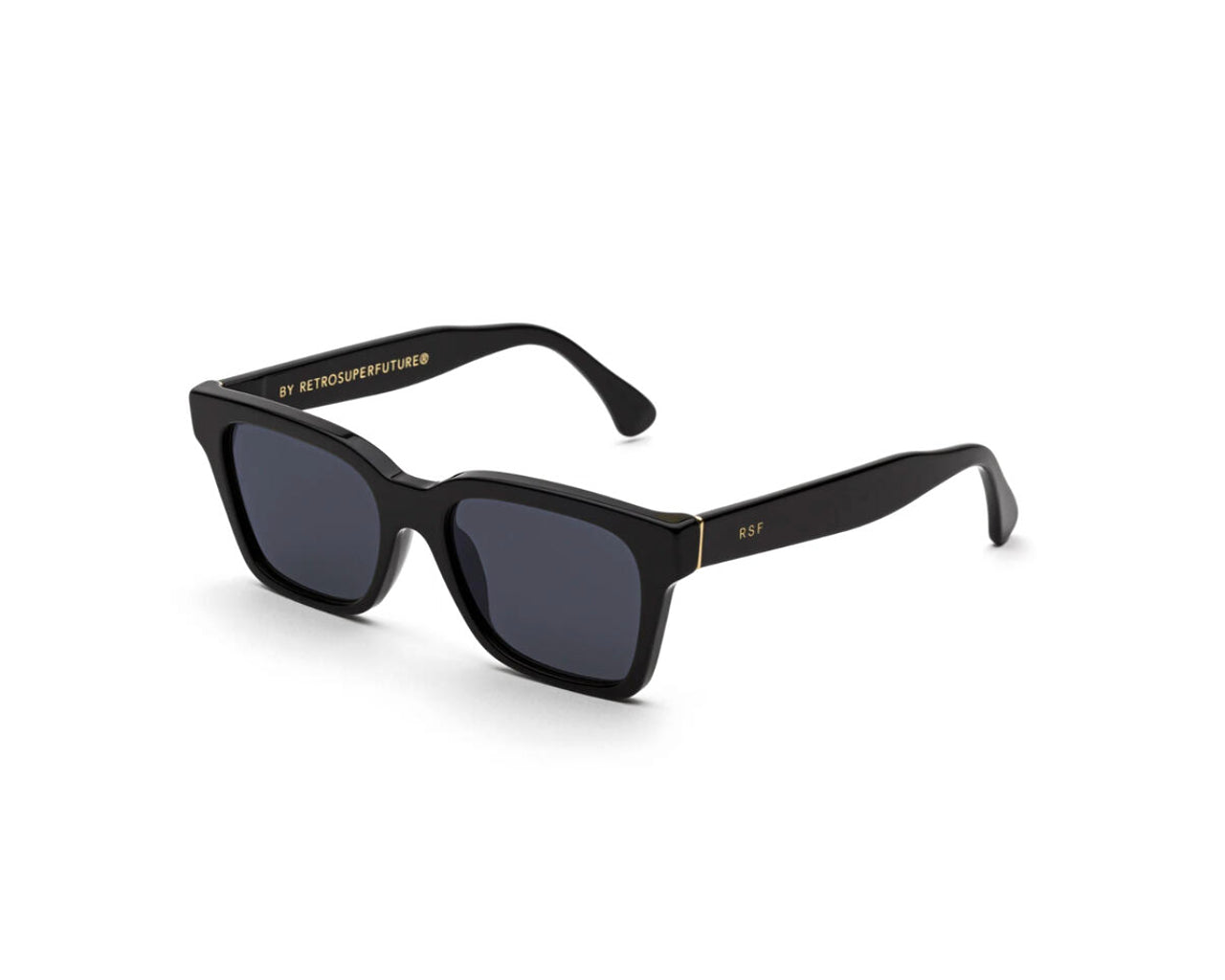 8059026121598 - Unisex BG0 America Deep blue Gläser SONNENBRILLEN Acetat Schwarz Blau Quadratisch Normal