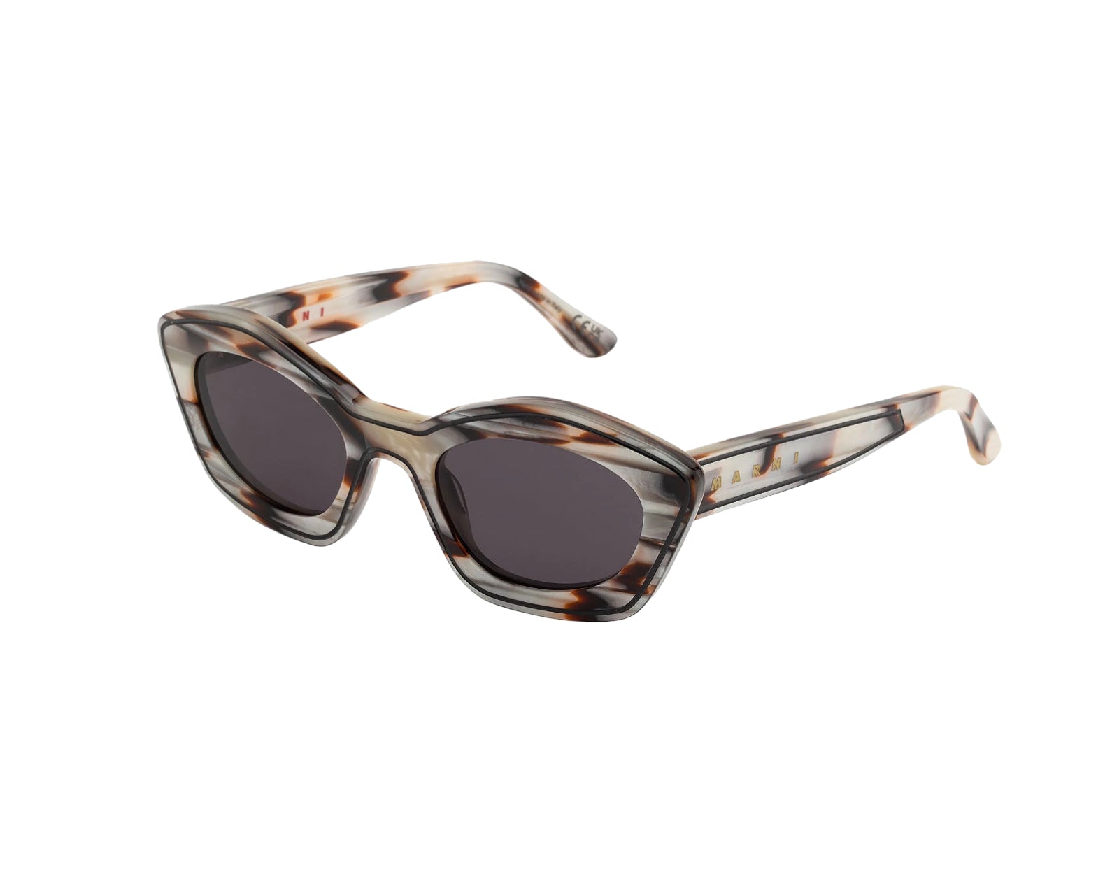 8059026123943 - Unisex Kea Island Starshell QUO Gläser SONNENBRILLEN Acetat Multi-Farben Grau Cat Eye Normal