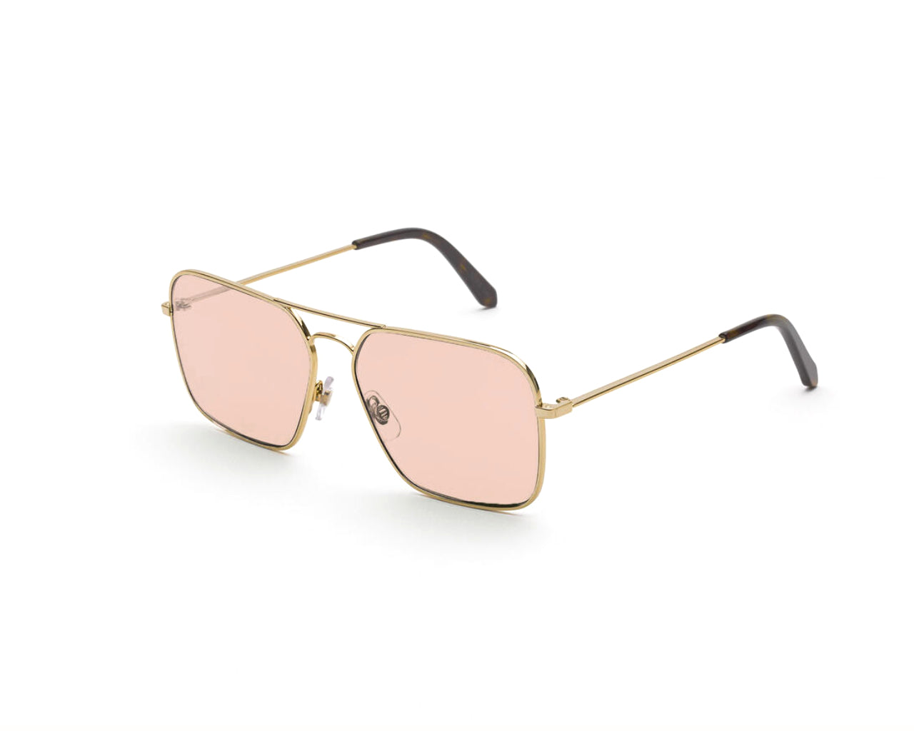 8059026124322 - Unisex VDB Iggy 20 Pink Gläser SONNENBRILLEN Metall Gold Rosa Quadratisch Normal