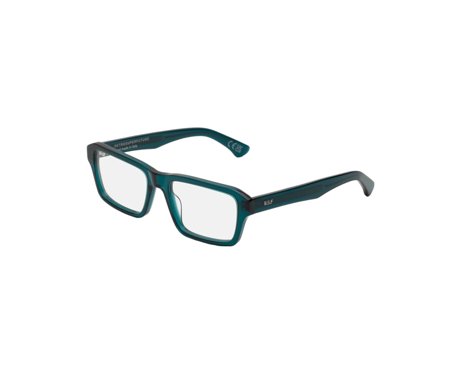 8059026124919 - Unisex ID2 Numero 120 Ottanio Rahmen von BRILLEN Acetat Grün  Quadratisch Normal