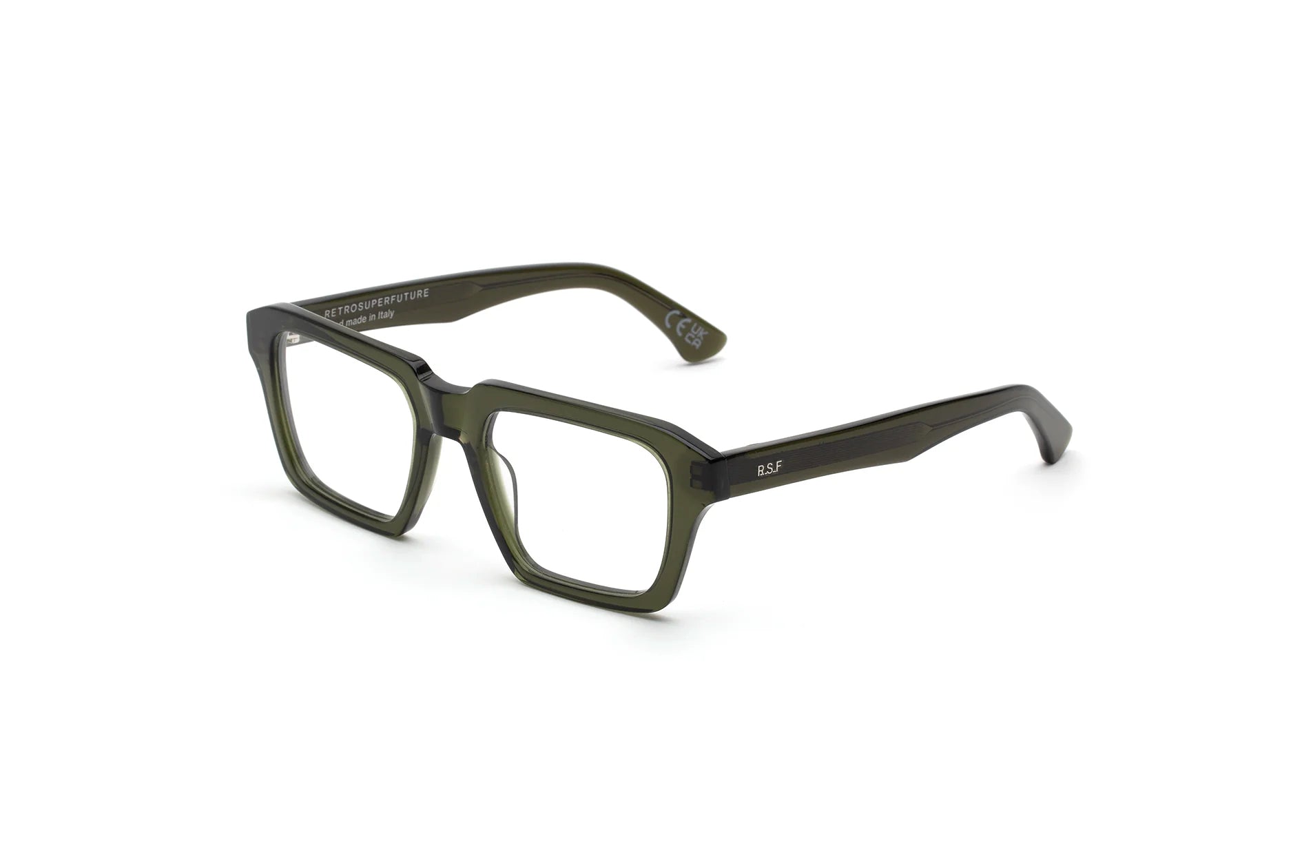 8059026124940 - Unisex 4BZ Numero 121 Verde Rahmen von BRILLEN Acetat Grün  Quadratisch