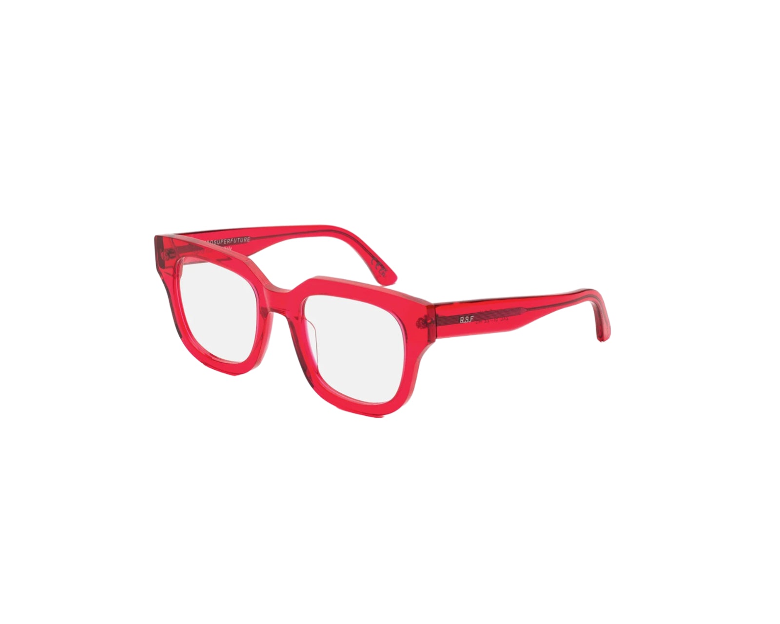 8059026125145 - Unisex 2XL Sabato optical Fragola Rahmen von BRILLEN Acetat Rot  Quadratisch Normal