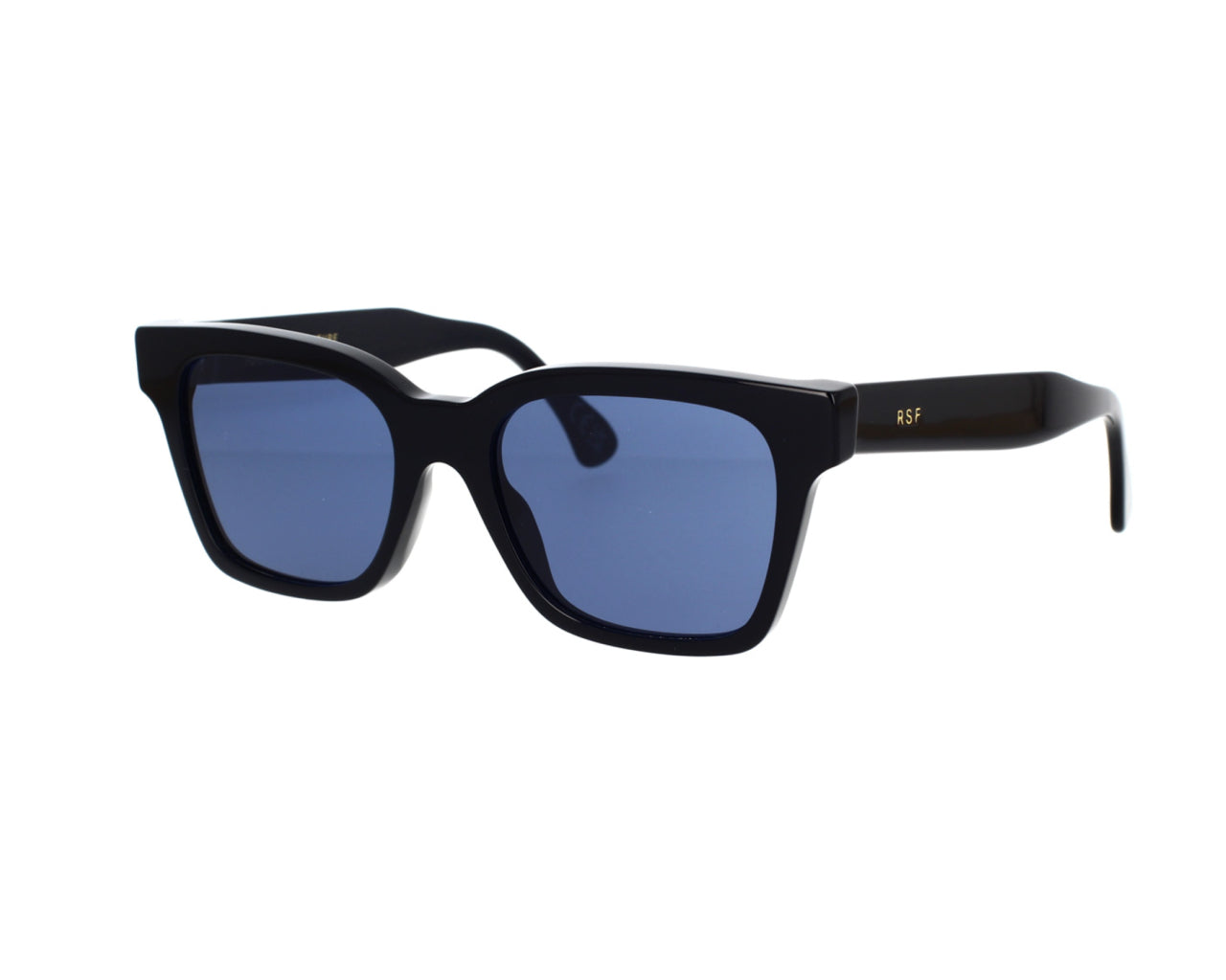 8059026125176 - Unisex KXT America Dark Blue Gläser SONNENBRILLEN Acetat Schwarz Blau Quadratisch Normal