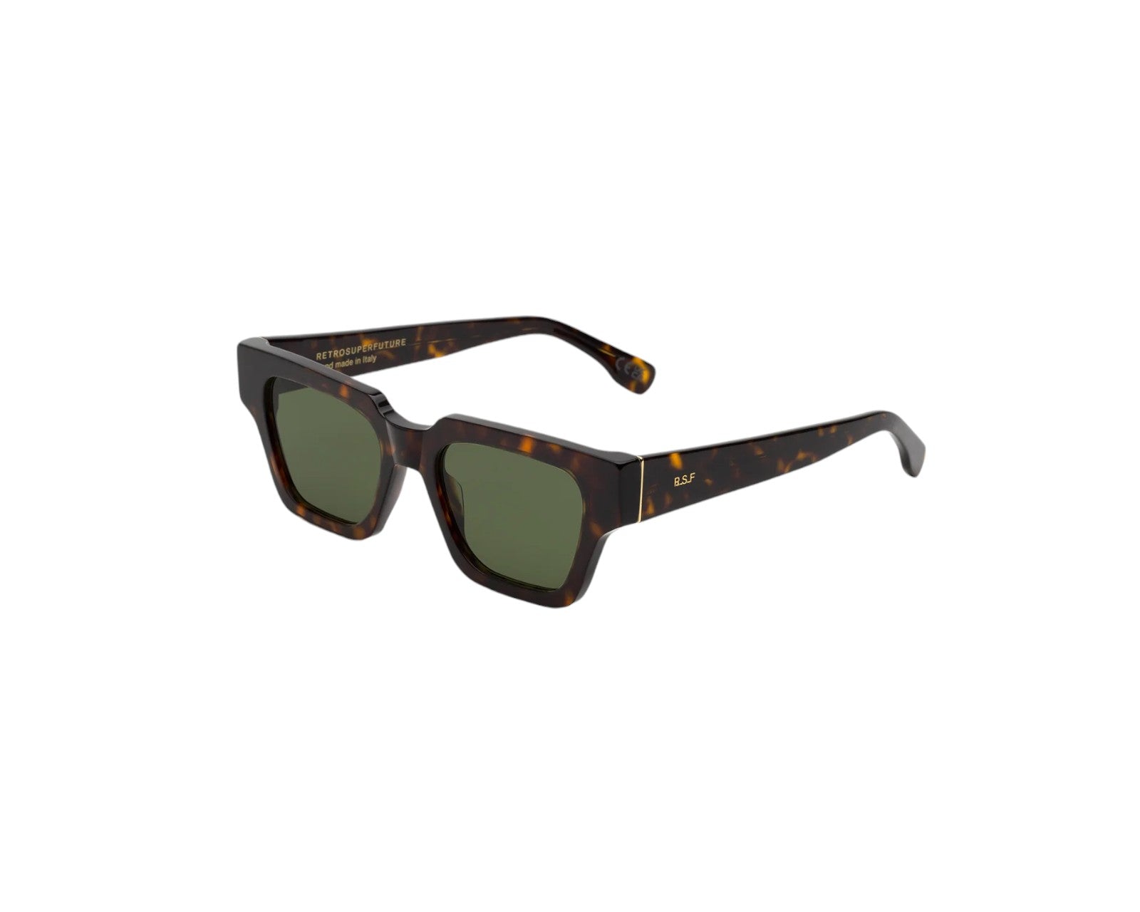 8059026125589 - Unisex 62Z STORIA 3627 GREEN Gläser SONNENBRILLEN Acetat Havanna Grün Quadratisch Normal