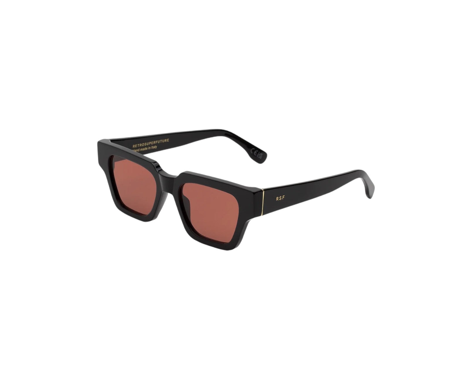 8059026125596 - Unisex 1VF STORIA FANTOME BLACK Gläser SONNENBRILLEN Acetat Schwarz Bordeaux Quadratisch Normal