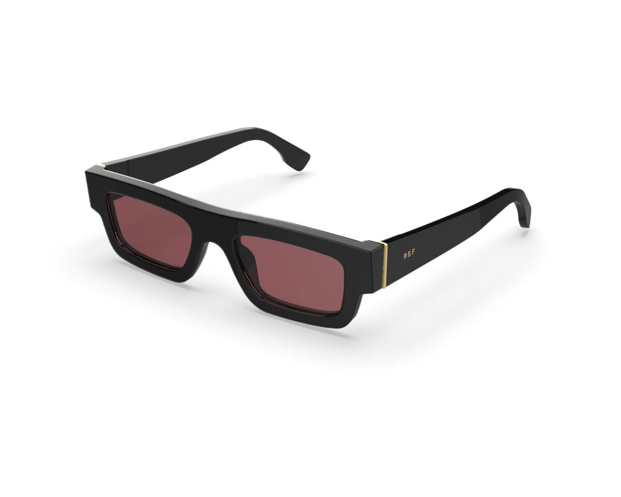 8059026125817 - Unisex 5SC Side Francis Black Gläser SONNENBRILLEN Acetat Schwarz Grau Hocken Normal