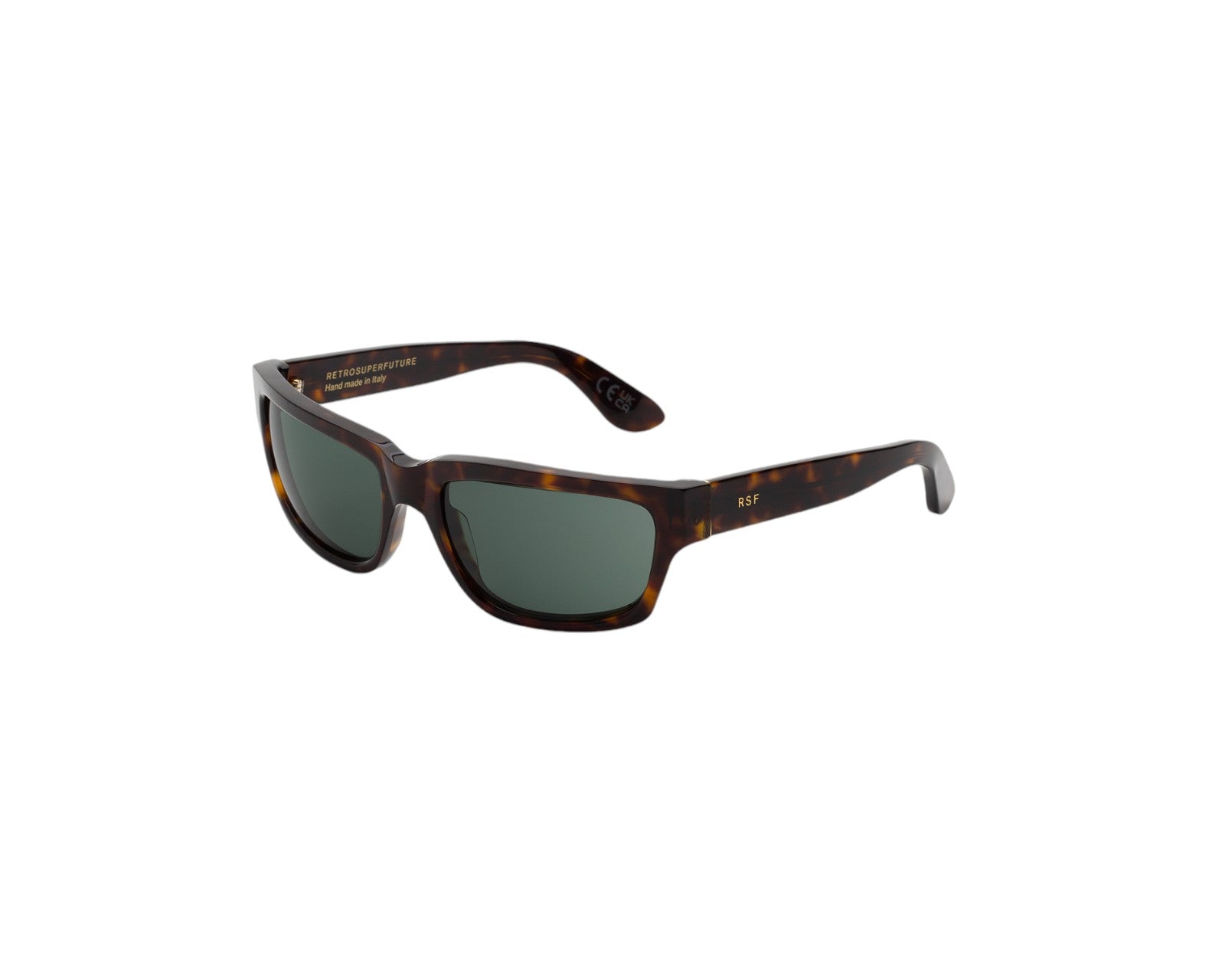 8059026127293 - Unisex 8HQ Thelonius 3627 Gläser SONNENBRILLEN Acetat Havanna Grün Quadratisch Normal