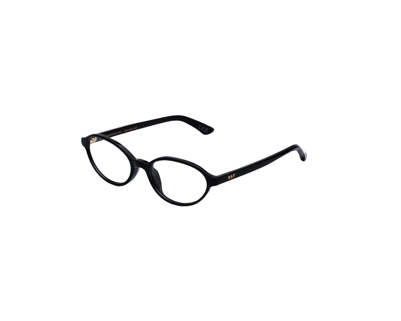 8059026130118 - Unisex RZ7 Numero 04 Nero Rahmen von BRILLEN Acetat Schwarz  Rund