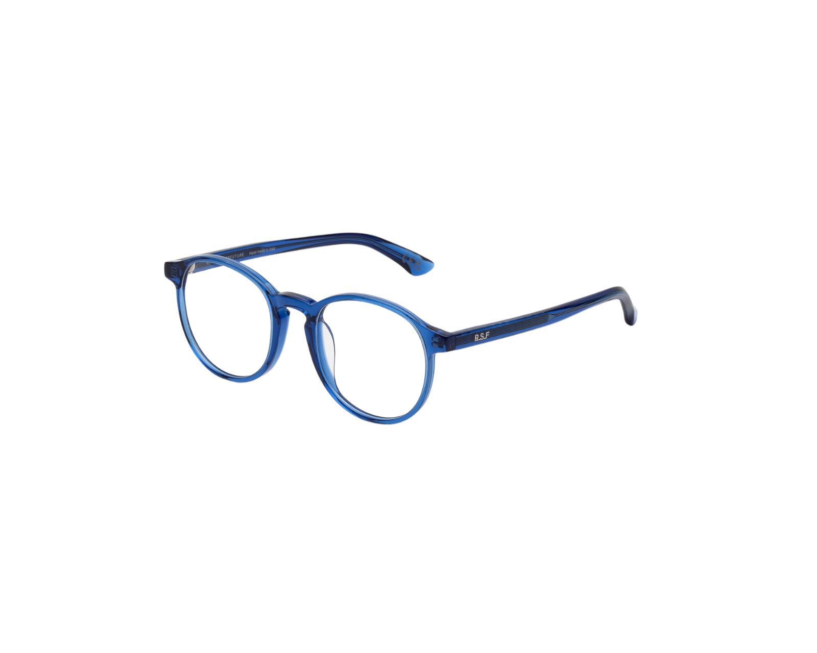 8059026130149 - Unisex IC9 Numero 01 Light Blue Rahmen von BRILLEN Acetat Hellblau  Rund