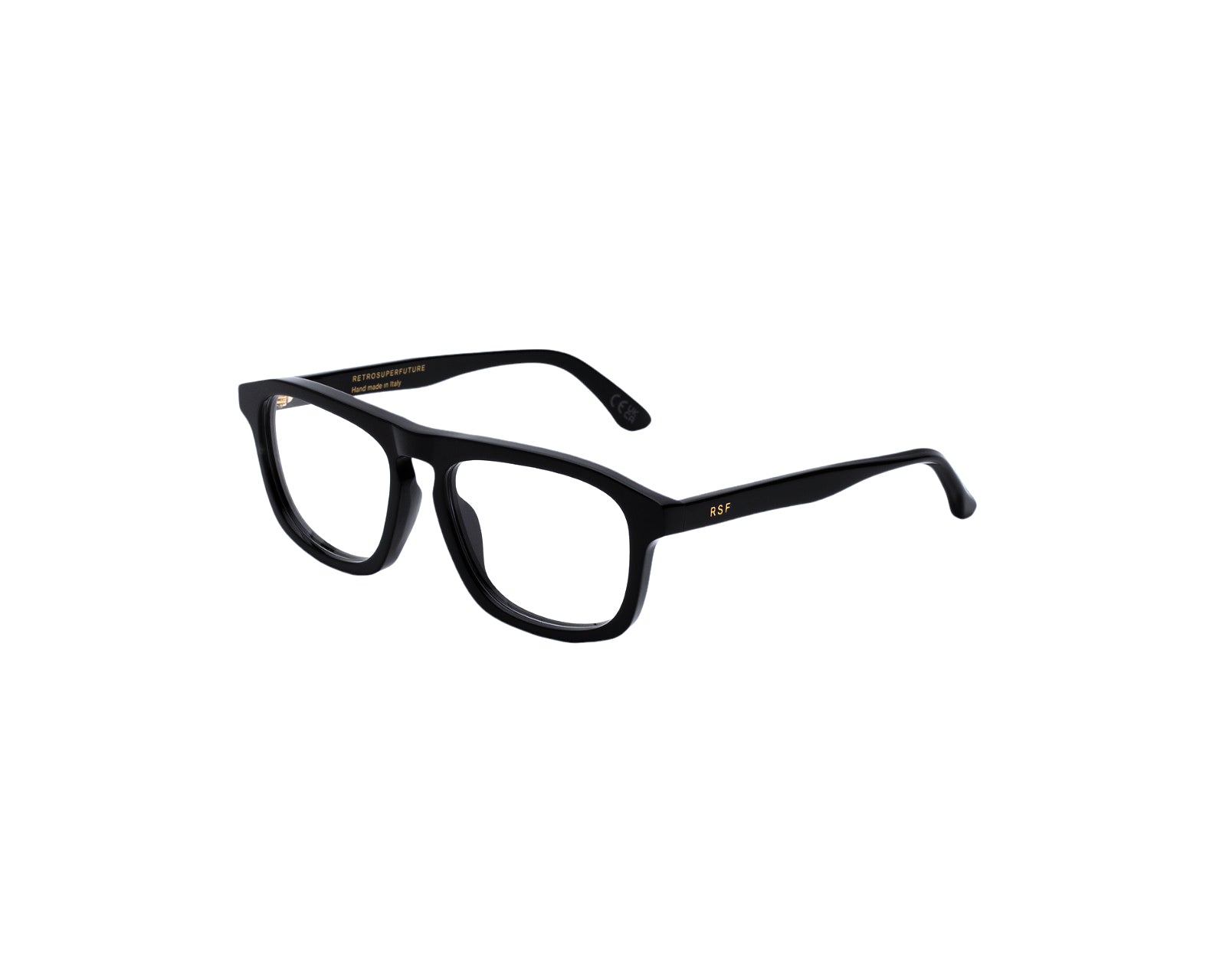 8059026130279 - Unisex TJ9 Numero 123 Nero Rahmen von BRILLEN Acetat Schwarz  Quadratisch