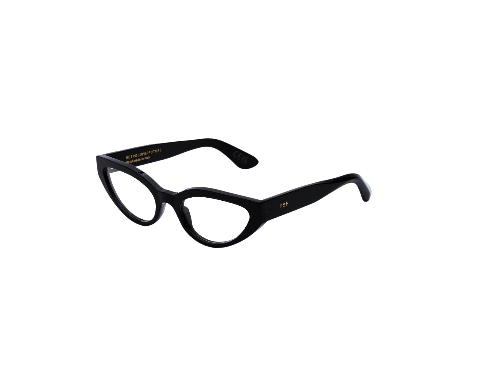 8059026130316 - Damen JGM Numero 124 Nero Rahmen von BRILLEN Acetat Schwarz  Cat Eye