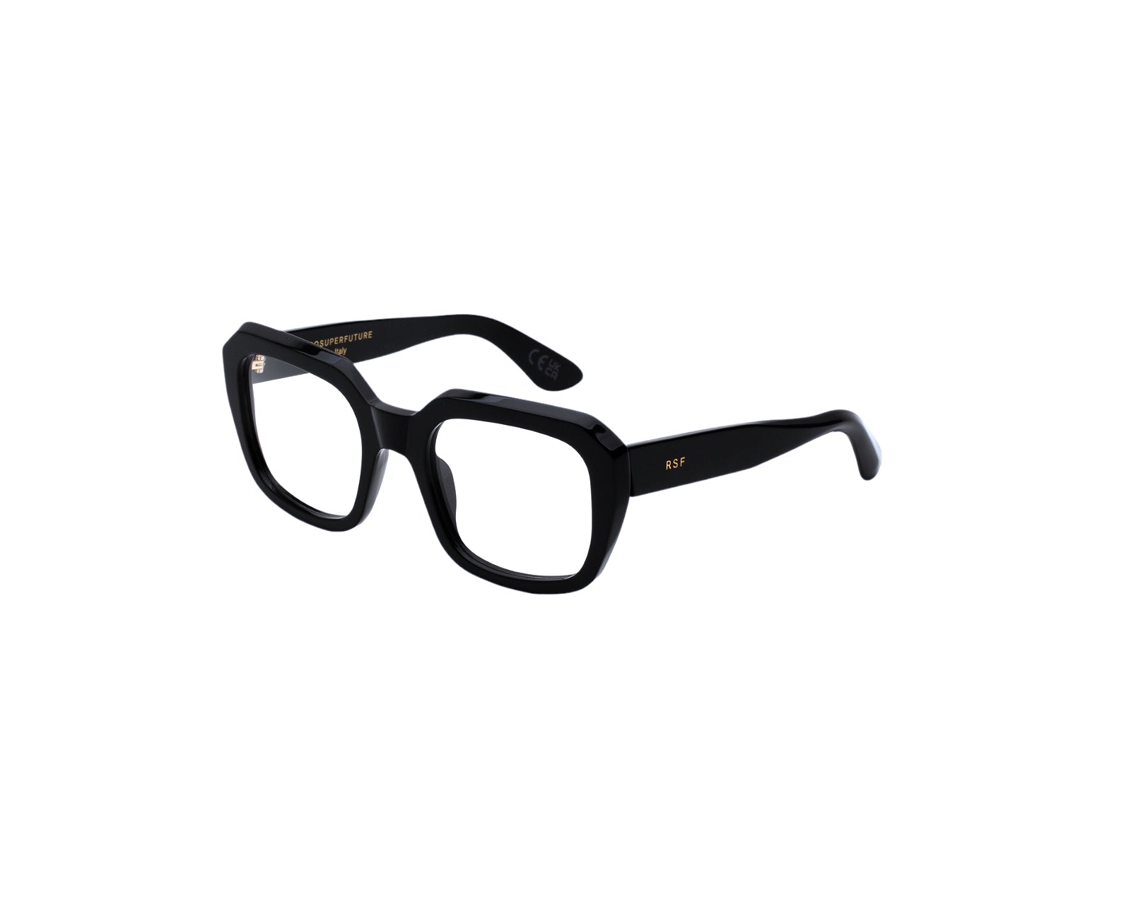 8059026130354 - Unisex TND Numero 125 Nero Rahmen von BRILLEN Acetat Schwarz  Quadratisch