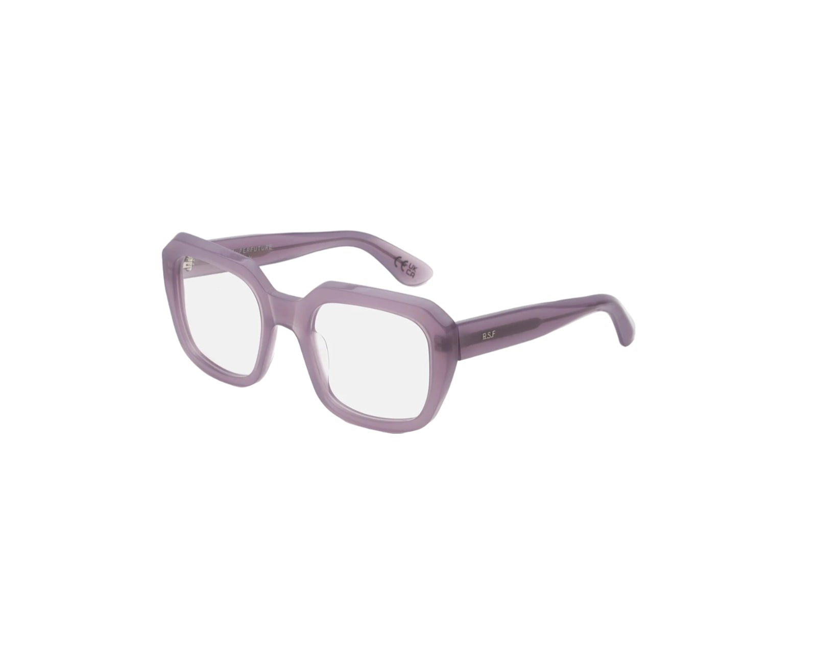 8059026130385 - Unisex V0J Numero 125 Light purple Rahmen von BRILLEN Acetat Violett  Quadratisch