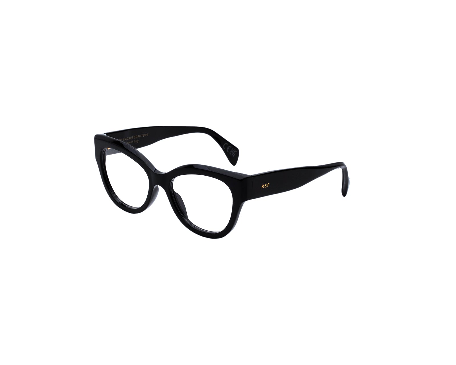 8059026130392 - Unisex S5X Numero 126 Nero Rahmen von BRILLEN Acetat Schwarz  Quadratisch