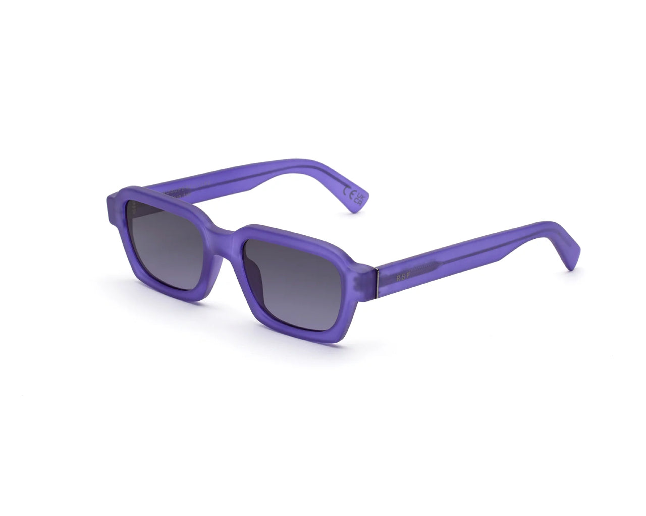 8059026133980 - Unisex IU8 Caro Purple p04 Gläser SONNENBRILLEN Acetat Violett Grau Quadratisch Normal Schattiert