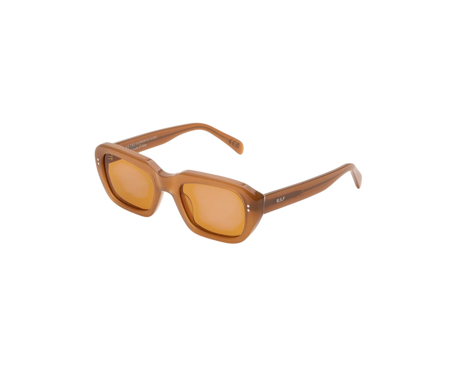8059026135427 - Unisex ELV Miles Orange Gläser SONNENBRILLEN Acetat Orange Braun Quadratisch Normal 8059026135427 - Unisex ELV Miles Orange Gläser SONNENBRILLEN Acetat Orange Braun Quadratisch Normal