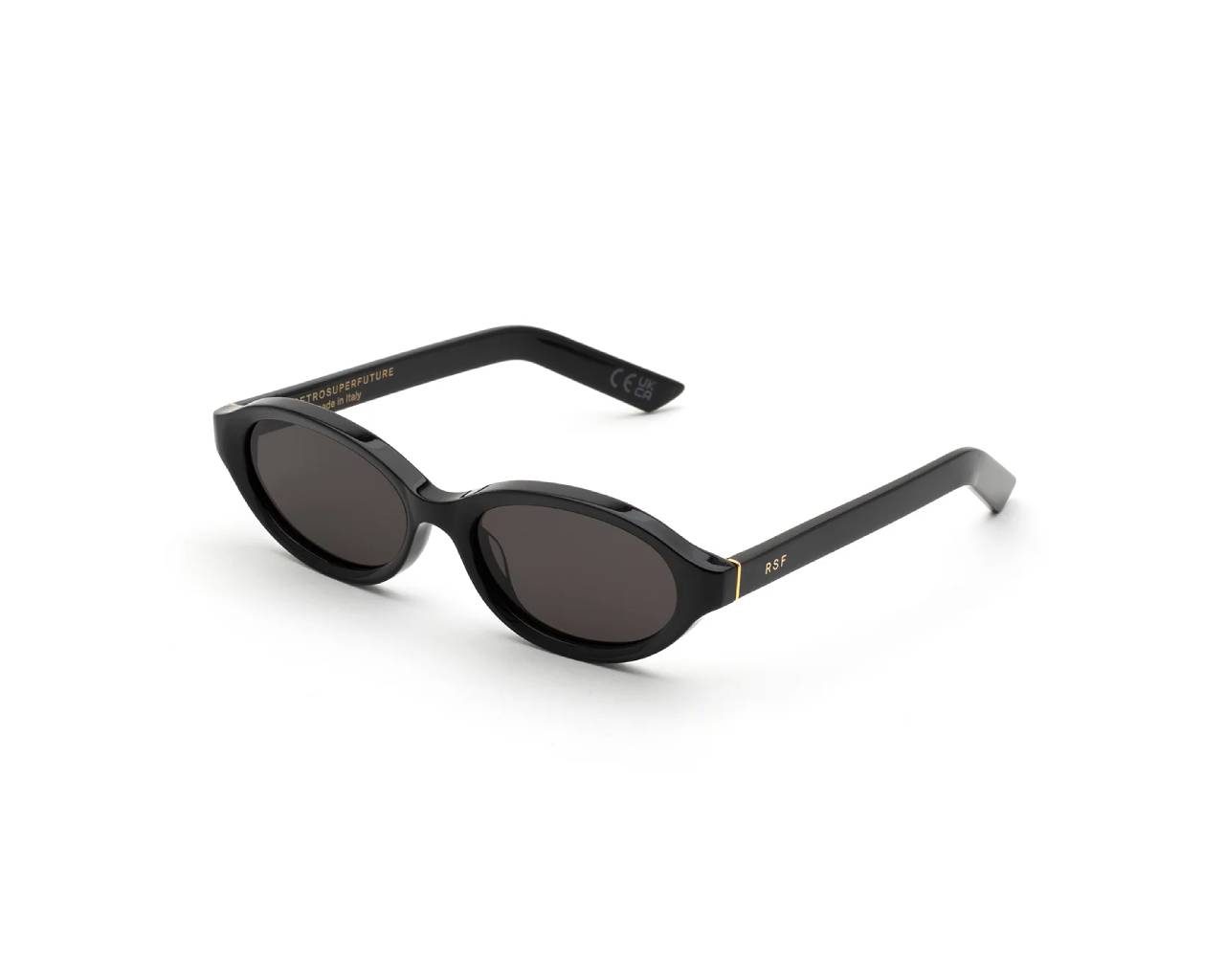 8059026136158 - Unisex 4FK Parola Black Gläser SONNENBRILLEN Acetat Schwarz Grau Geometrisch Normal 8059026136158 - Unisex 4FK Parola Black Gläser SONNENBRILLEN Acetat Schwarz Grau Geometrisch Normal