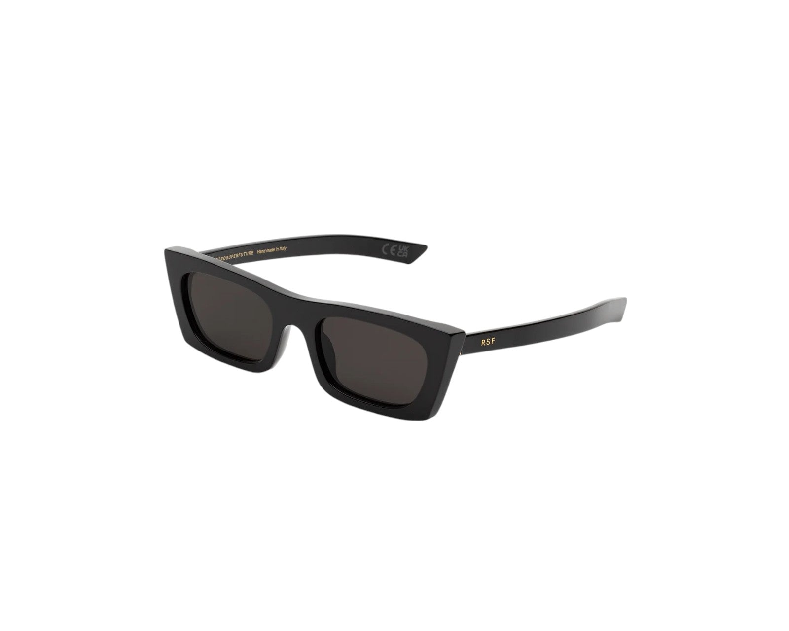 8059026136493 - Unisex F69 Fred 20 Black Gläser SONNENBRILLEN Acetat Schwarz Schwarz Quadratisch Normal 8059026136493 - Unisex F69 Fred 20 Black Gläser SONNENBRILLEN Acetat Schwarz Schwarz Quadratisch Normal