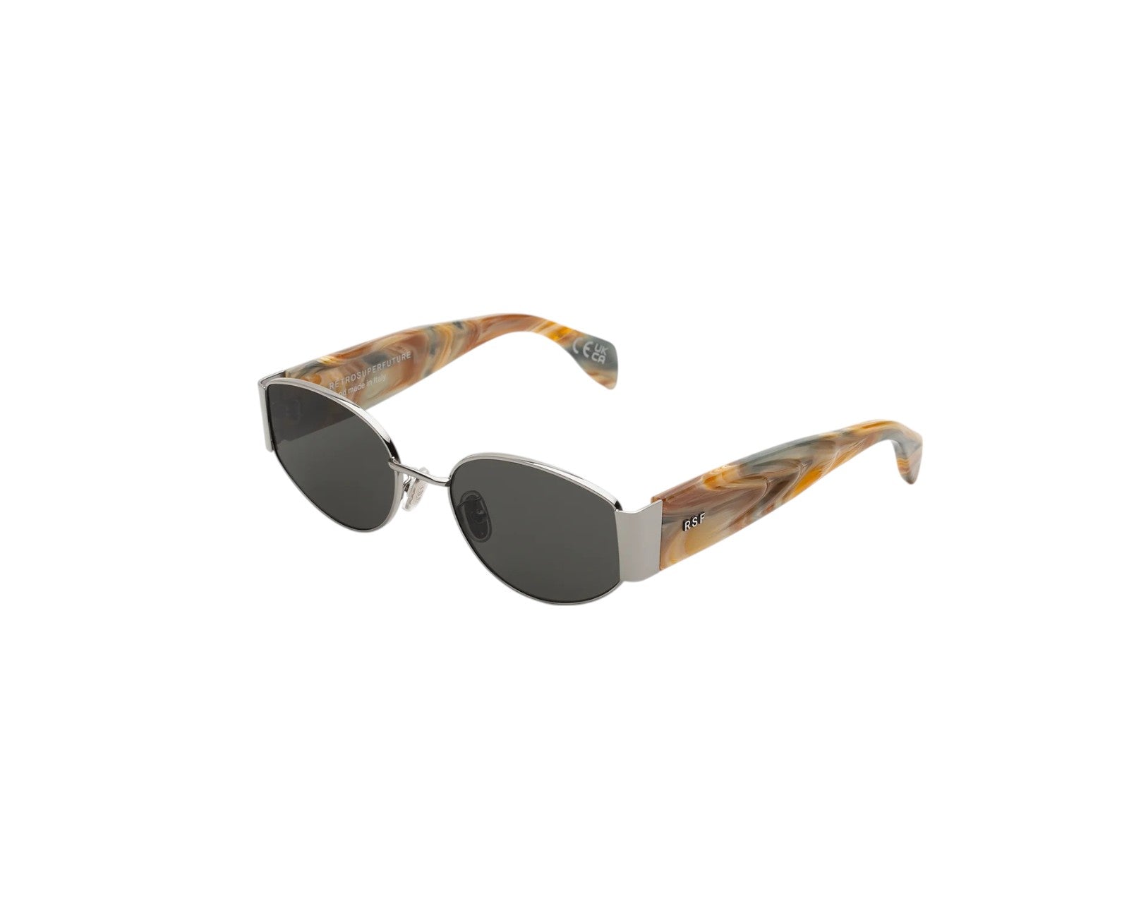 8059026138671 - Unisex BQI X Boogie Gläser SONNENBRILLEN Metall Beige Grün Rund Normal 8059026138671 - Unisex BQI X Boogie Gläser SONNENBRILLEN Metall Beige Grün Rund Normal
