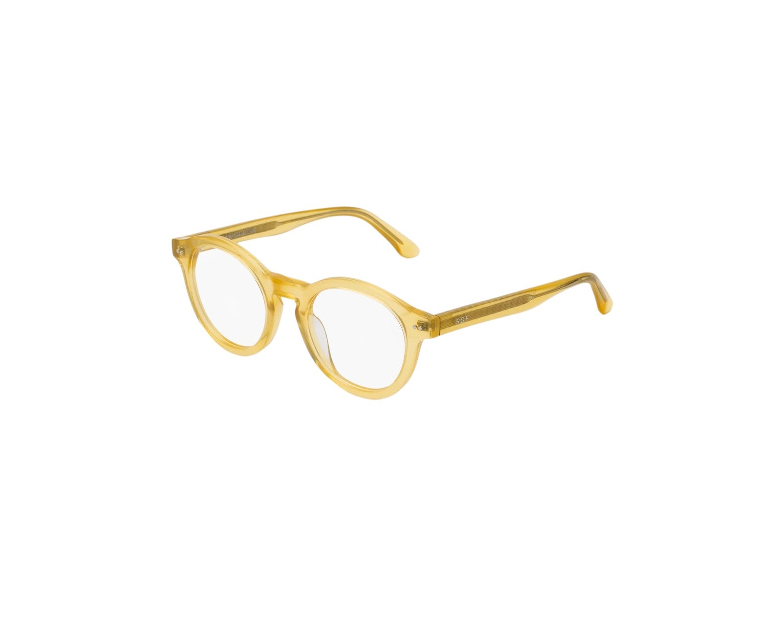 8059026139166 - Unisex KW5 Numero 129 Cozy Rahmen von BRILLEN Acetat Gelb Rund 8059026139166 - Unisex KW5 Numero 129 Cozy Rahmen von BRILLEN Acetat Gelb Rund