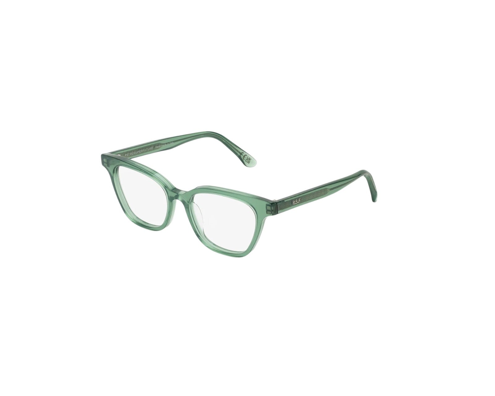 8059026139210 - Unisex 7OI Numero 131 Salvia Rahmen von BRILLEN Acetat Grün  Quadratisch