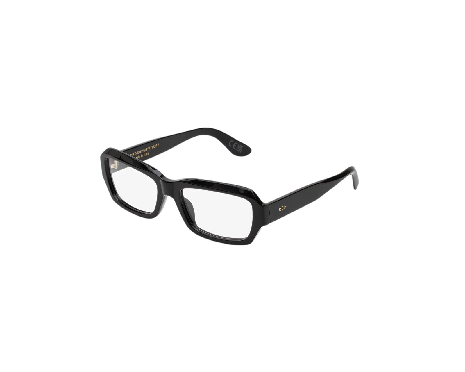 8059026139227 - Unisex HR8 Numero 134 Nero Rahmen von BRILLEN Acetat Schwarz  Quadratisch