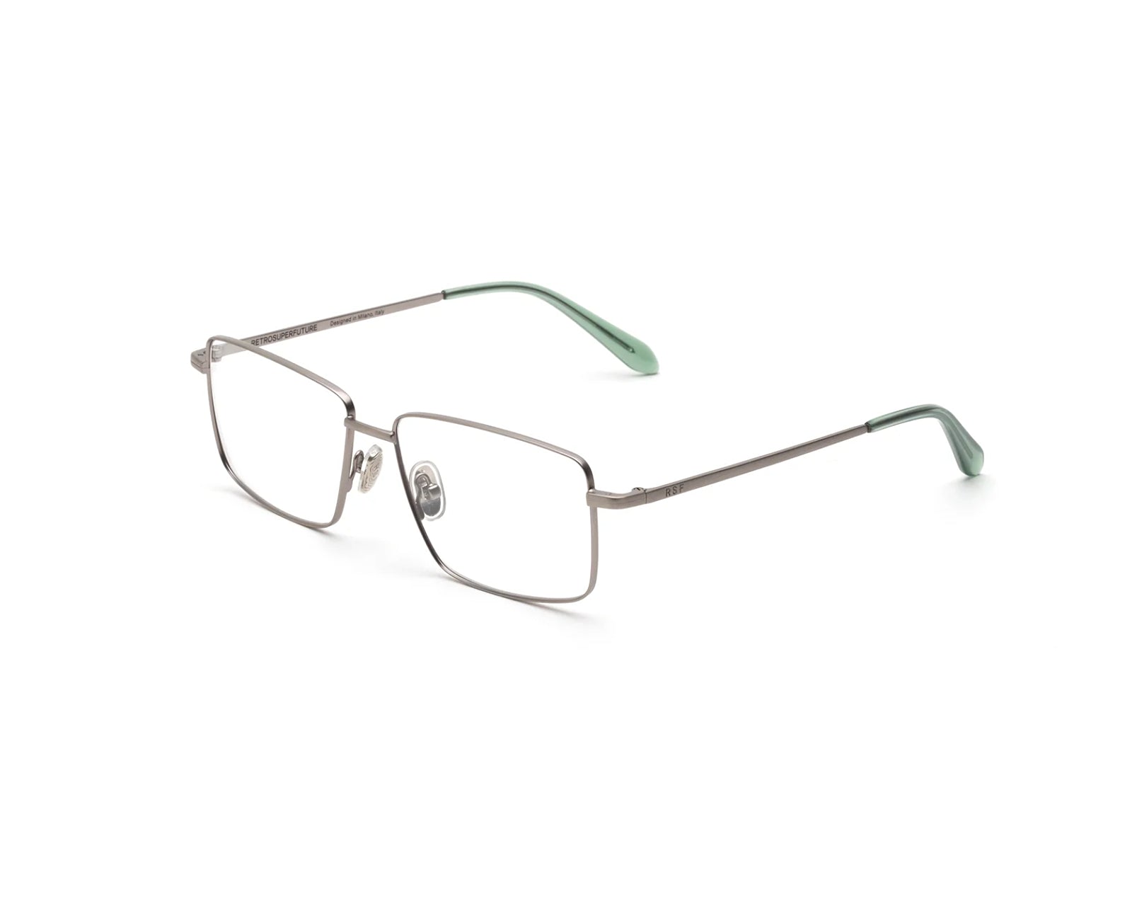 8059026140810 - Unisex EJC NUmero 139 Salvia Optische Fassungen Metall Silber  Quadratisch