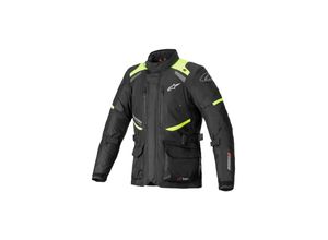 8059175406966 - Alpinestars Motorradjacke Alpinestars Andes V3 Drystar® Schwarz-Fluo Gelb