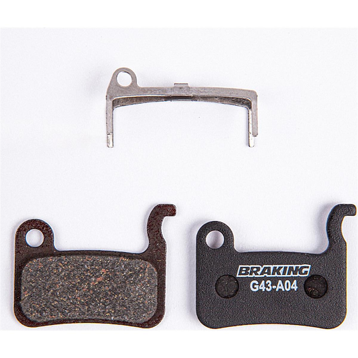 8059307530675 - Shimano XTR Bremsbeläge Organisch - Set 1 Sofortige Bremskraft und Geringe Geräuschentwicklung